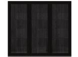 Edge Black Modulbokhylla (EB) Toppskiva 1-sektion 45B x 38D x 1H Art nr 7T1EB Vitrin låg 1-sektion 45B x 38D x 38H Art nr 7V11EB Vitrin 1-sektion 45B x 38D