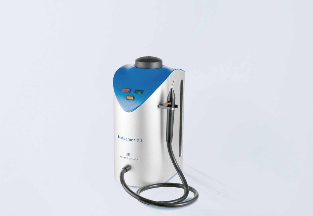 Steamer X3 Designad för intensivt användande på labbet.