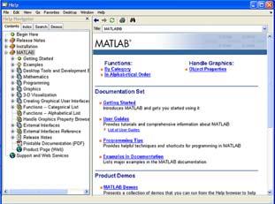 MATLAB-miljön MATLAB-miljön: hjälp Hjälp fås via MATLAB help i menyn Help Observera även Demos