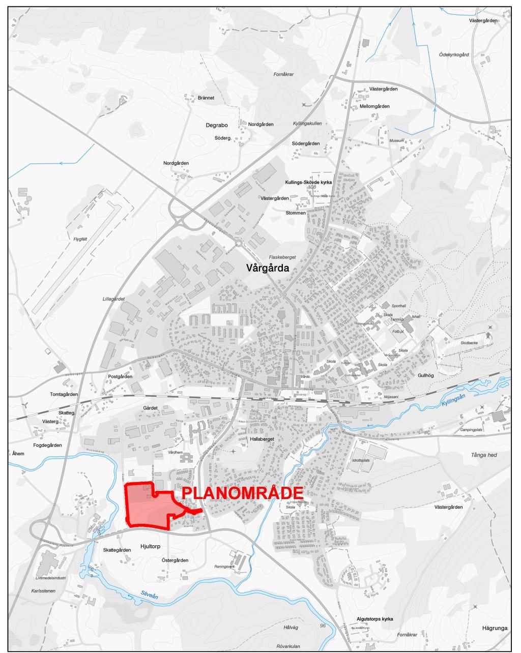 Medverkande tjänstemän...16 Orienteringskarta.
