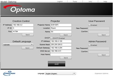 Verktygssida Kontakta IT-support RS232 by Telnet-funktion Det finns ett alternativt RS232