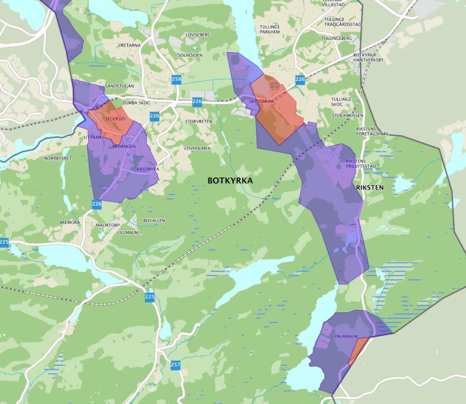 3 RENINGSKRAV Botkyrka kommun har en framtagen dagvattenstrategi som beskriver hur dagvatten i kommunen ska tas om hand och behandlas.