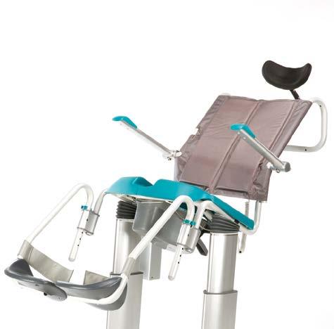 EASY TM Hygienstol Fördelen med GATEs hygienstolar är att de mycket snabbt kan anpassas efter varje individs behov och varje situations krav.