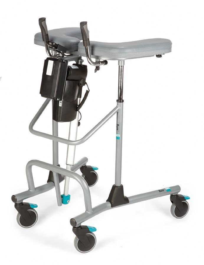 Bure Ortho/Space ORTHO ORTHO S SPACE Ortho är speciellt framtaget för Ortopedavdelningen och situationer som kräver extra ben- och gångutrymme för brukaren.