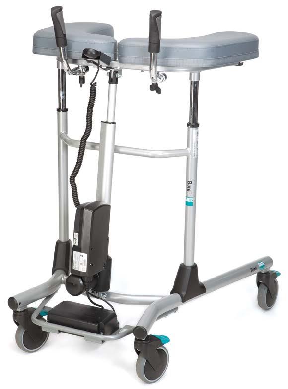 BURE S Bure Standard Bure S EL GAS MANUELL Eldriven uppresning Bure Standard EL och Bure S är en utmärkt assistent vid uppresning av patient eller brukare.