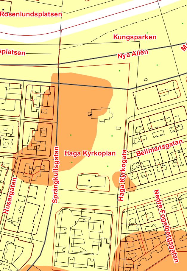 repo1.docx 212-3-29 8 Markradon Berggrunden under Göteborg och längs Västlänkens sträckning består nästan uteslutande av lågradonförande bergarter så som gnejs.