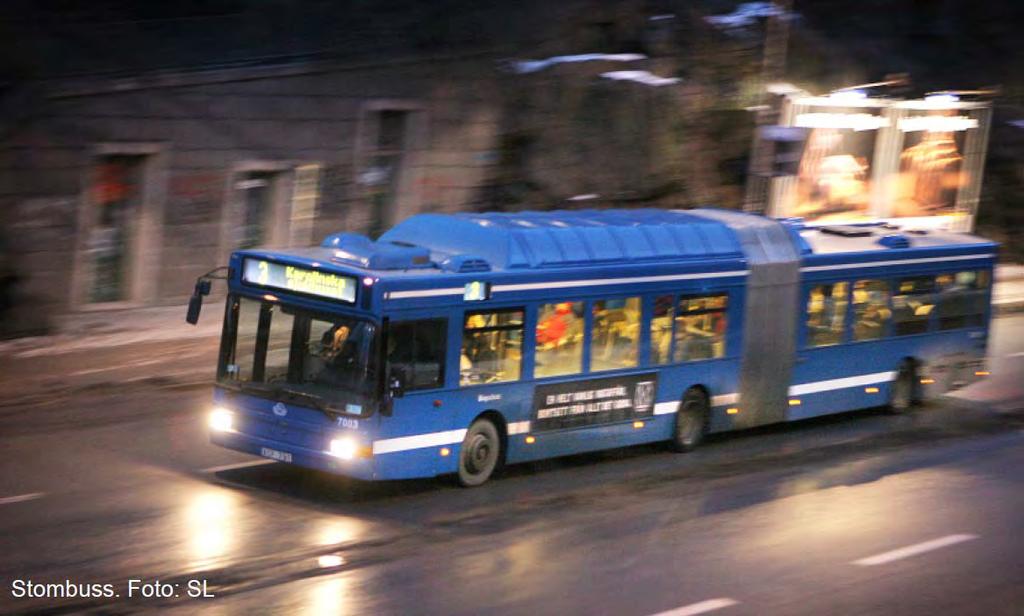 18(22) 8 Fordon och kapacitet Försöket med elhybridbussar på linje 73 antas vara avslutat till trafikstart av stomlinje 6.