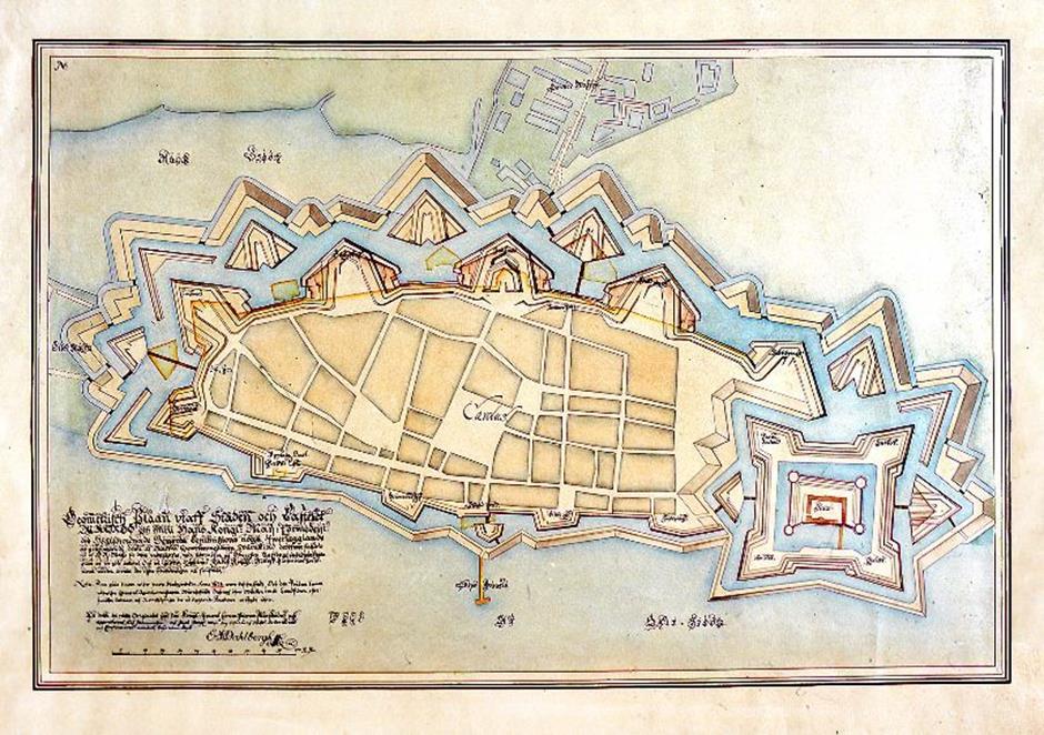 Riksfästet Malmöhus Från mitten av 1600-talet satsade danskarna på att utveckla Malmö till en garnisonsstad. En stad där militärer är samlade och förlagda.