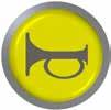 KONTROLLSPKR OH REGLGE Tuta () Tryck på tutan för att få den att låta. Tutan kommer att låta tills knappen släpps upp. Knapp för blinkers () 2. Tutsignal. Vänster blinkers 2.