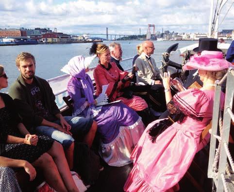 Marstrands Sekelskiftesdagar Lördag 18/8. Göteborg - Marstrand 10.00-12.00 Söndag 19/8 Marstrand Göteborg 15.00-17.30 OBS! Vi hänvisar till Västtrafik för bussresor från Marstrand resp.
