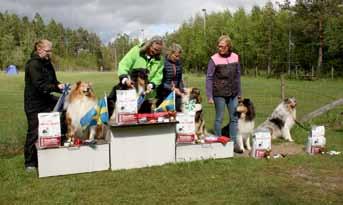Avancerad klass: Jytte Sigsgaard, Mironik s Smile Helene Mårtensson, Ullsåsas Helly Hansen Eva Malmeskog, Runnerway Amber SM-Vinnare i Rally 2015 Mästarklass: Marketta Mokko, Steadwyn Blue Blossom