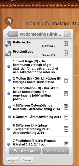 Protokoll Efter att protokollet justerats finns