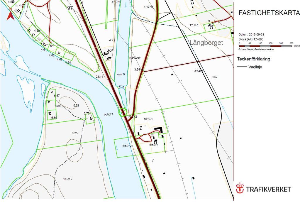 Geologi, hydrologi och markmiljö I befintligt broläge består marken av fyllnadsmaterial.