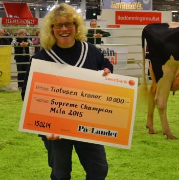 Daphne Atwood Roy JB Holstein, Hörby 1109 Dapne Reserv 1018 Gerd Mickey Roy JB Holstein, Hörby Honorable Mention 1190 Tora Fever Minister JB Holstein, Hörby Interm.