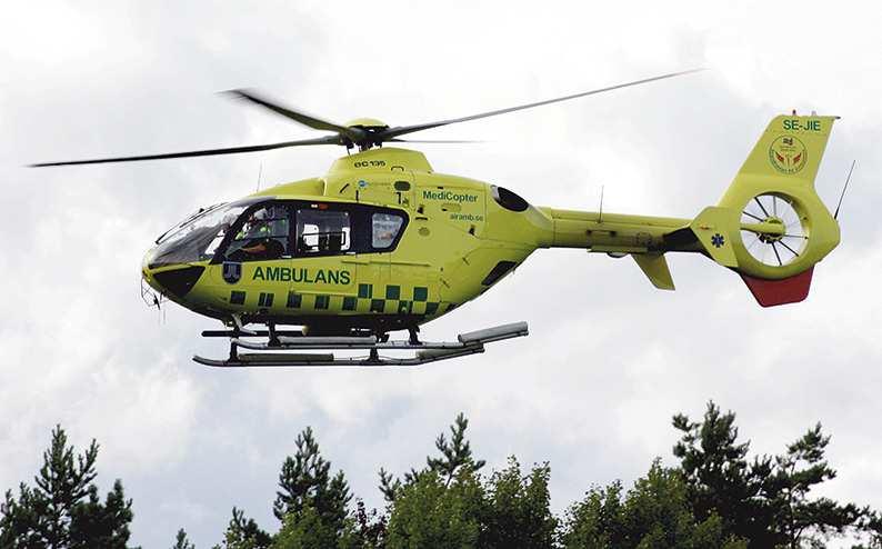 Ambulanshelikoptern, vad händer nu? Text och bild: Dan Lundvall Ambulanshelikoptern är en viktig del av ambulansverksamheten i Stockholms län, inte minst i glesbygden.