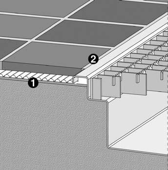 Sid 3 Golvtyp: Klinkergolv K3 och stålslipat betonggolv Klinkerplattor i sättbruk i golv utan tätskikt. Endast i platta på mark. ställben (tillbehör) som monteras i hela brunnen, även under kanterna.