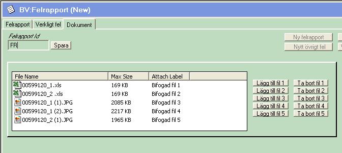 INSTRUKTION 5 (5) Bifoga dokumenten genom att klicka på knapparna Lägg till fil. I detta fall är det den digitala solkurverapporten. Bifoga även foton eller annan information som kan vara av värde.