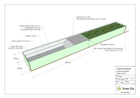 Green City Planter Green City Planter Green City Planter är en serie högkvalitativa planteringskärl för exempelvis gator, torg, innergårdar och