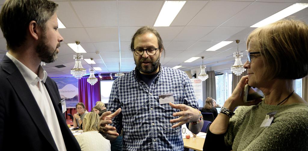 På konferensen diskuterade man som behövs för att företag i besö Foto: Ingela Hjulfors Berg Ökad samverkan, bättre uveckling För att besöksnäringen ska blomstra behöver vi tydligare berätta vad vi