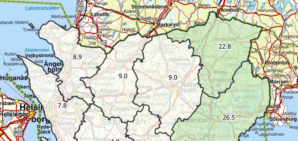 Viktigt att rapportera avskjutningen Den skattade avskjutningen i länet och lokala jaktvårdskretsar som presenterats i denna rapport beräknas med hjälp av den avskjutning som ditt och andras jaktlag