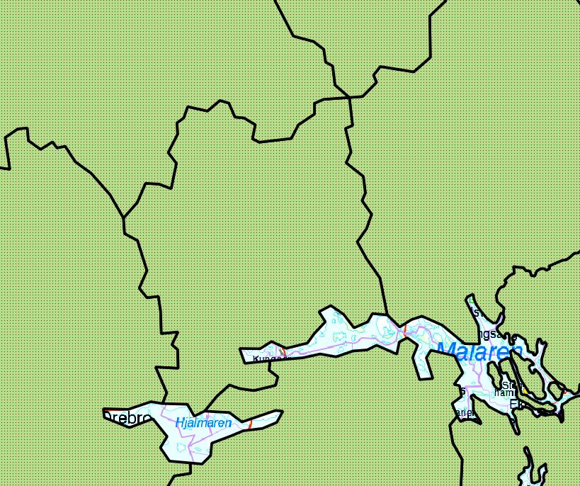 Dalarnas län Rådjur 1,2 Kronhjort 0,03 Dovhjort 0 Vildsvin 0,4 Sum klövvilt/1000 ha 1,6 Uppsala län Rådjur 5,6 Kronhjort 0,8 Dovhjort 0,6 Vildsvin 10,5 Sum klövvilt/1000 ha 17 Örebro Rådjur 2,6