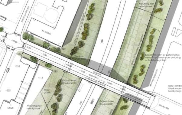 Föreslagen broförbindelse mellan Rinkeby och Stora Ursvik lades fast i den överenskommelse mellan kommunerna som under våren 2012 godkänts i exploateringsnämnden resp. trafik och renhållningsnämnden.