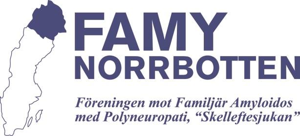 AKTUELLT FRÅN FAMY-NORRBOTTEN OCH STIFTELSEN AMYL SKELLEFTESJUKAN Nr 4/2017
