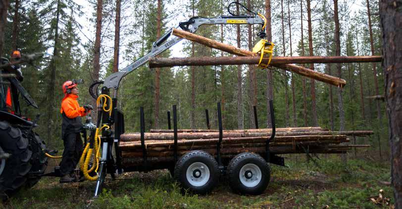 Kompletta skogsekipage Trejon Multiforest erbjuder ett brett utbud av