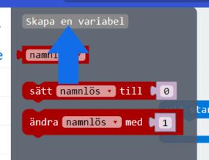 Variabler används när en bit av information ska användas vid ett senare moment i programmet än där den skapas, ofta handlar det om något som ska användas mer än en gång.