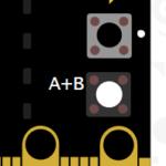 KNAPPAR Det finns två knappar på micro:bits framsidan, markerad med A och B.