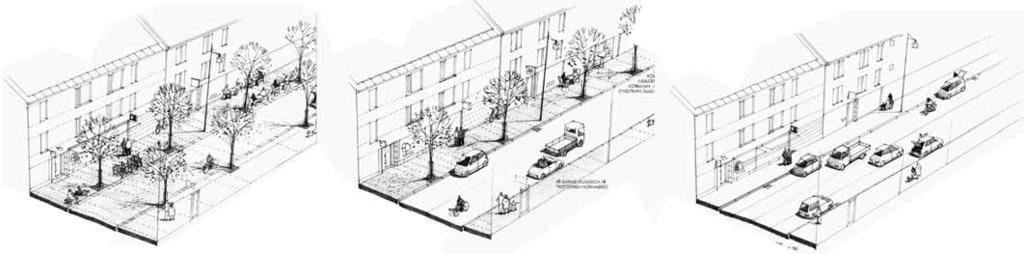 Byte av golv mellan samma väggar, illustration PeGe Hillinge Inventering av livsrum och dimensionerande trafiksäkerhetssituation (DTSS) Som stöd för en grov indelning av gaturummen, med hänsyn till
