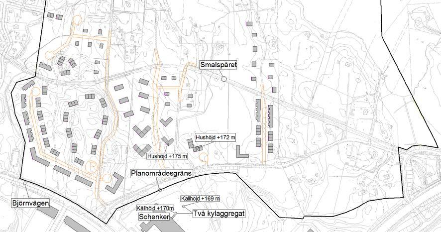 1 BAKGRUND Växjö kommun har under ett flertal år utrett möjligheterna att bygga bostäder på ett markområde norr om Schenkers godsterminal i Hagavik.