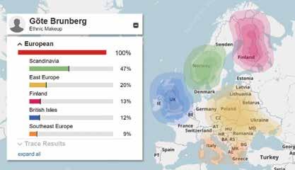 Eestirootslane ( matchar ). Man räknar då med både den totala mängden och den längsta enskilda delen. YDNA ärvs i princip oförändrat från far till son.