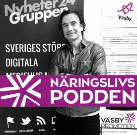 4. MARKNADSKOMMUNIKATION Levandegöra Väsby genom storytelling I syfte att skapa stolthet hos Väsbyföretagen samt attrahera fler företag till kommunen arbetar Väsby Promotion kontinuerligt med