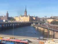 The Stockholm municipality gave an introduction of the challenges and opportunities linked to the growth of Stockholm and the