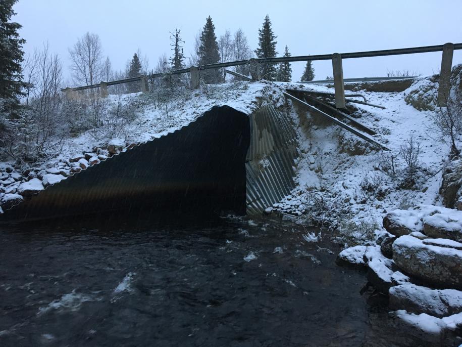 valvbåge/vägbana Dergabäcken