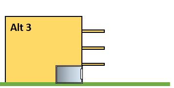 att kravet på dagsljustillgång är uppfyllt. Hänvisning till standarden gäller om fönster med sämre dagsljustransmission än tre klara glas används eller om himlen är avskärmad mer än 20.