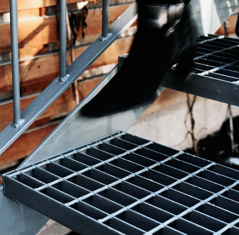 Trappan är designad och konst ruerad för att förena god form, funktionalitet och hög