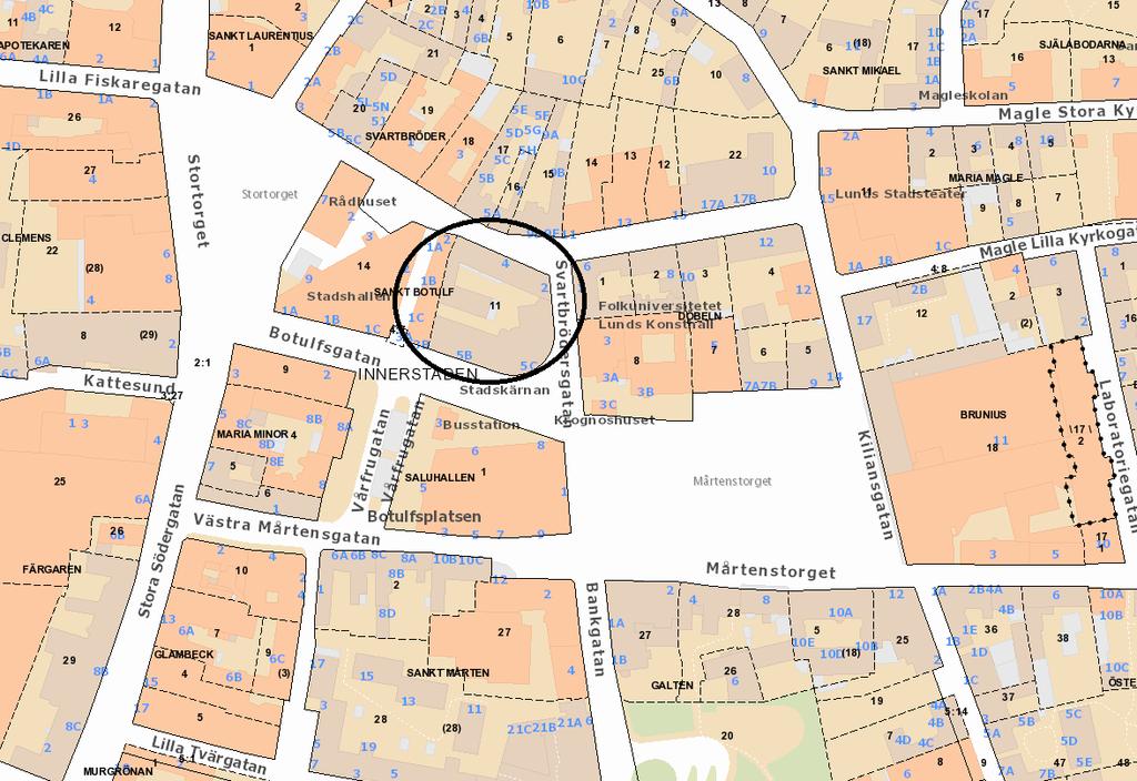 Svartbrödersgatan - Skomakaregatan) Upprättad