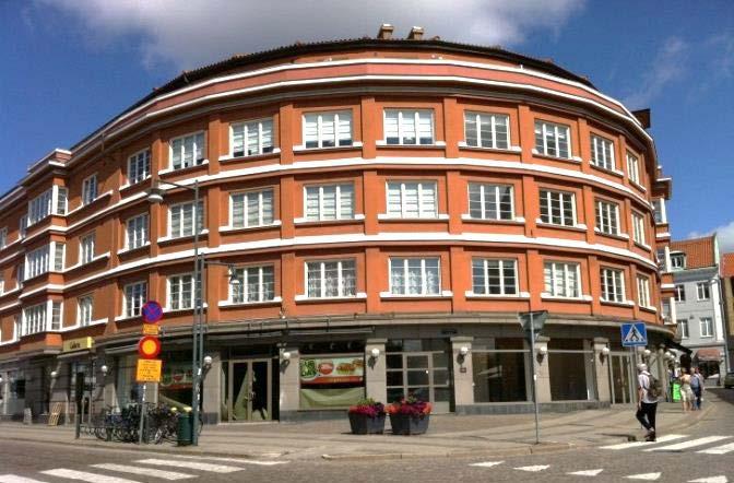 Bebyggelse mot Skomakaregatan
