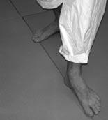 20 TAI NO HENKO KIHON - GO TAI A B C D E F Gyaku hanmi G G F Hanmi, är den fotställning som man utgår från i aikido.