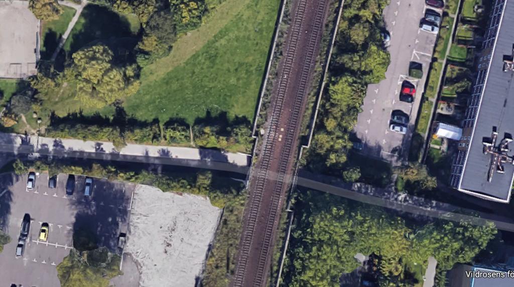 ZLATANS TUNNEL Beskrivning av platsen Detta är platsen där Rosengård station ska byggas och som kommer vara klar i december 2018.