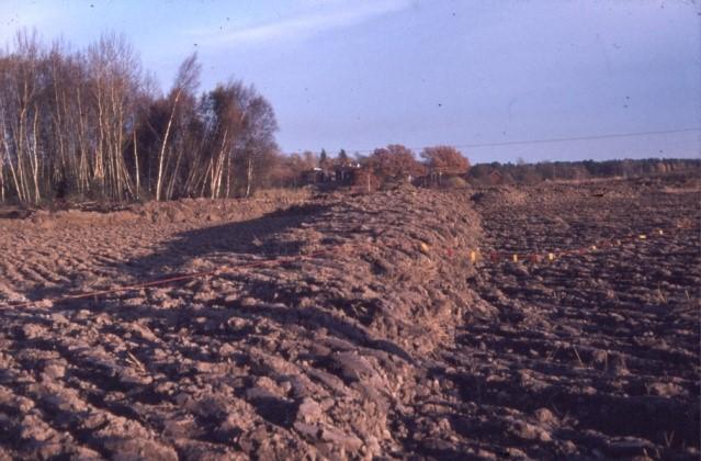 Att en hel fin åker hade blivit obrukbar, kunde man inte göra något åt. Se bilder på raset nedan.