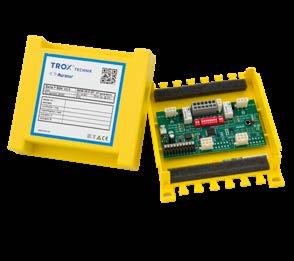 Hybridkabeln innehåller 4 ledare: Två skärmade ledare för Modbus-kommunikation (2 x 0,8 mm 2 ) Två oskärmade ledare för spänningsförsörjning för Modbuskommunikation (2 x 1,0 mm 2 )