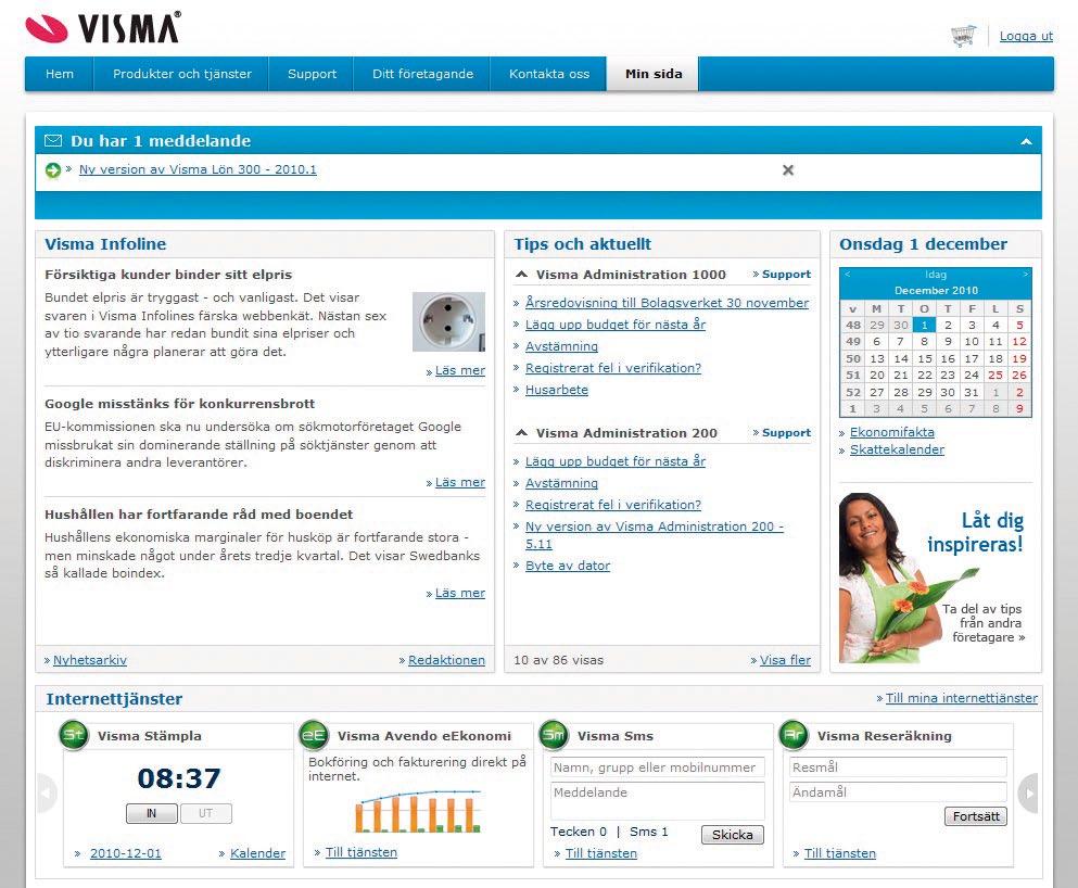 Mer information samt stöd under arbetets gång får du i programmets Hjälp, som du når genom att trycka på F1-tangenten. Behöver du ytterligare tips och råd om ditt program hittar du det på vismaspcs.