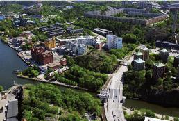 STOCKHOLM FOLKUNGA- GATAN FÅFÄNGAN SALTSJÖKVARNS KAJ HENRIKSBORG NORRA HAMMARBY- HAMNEN DANVIKS- KLIPPAN HENRIKSDALS- HAMNEN HENRIKSDALS- BERGET Åsöbergets