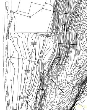 Detaljplan, Samlingslokal vid Tuvevägen Vectura 5 (9) vattentillgången i spricksystemen, långa och frekvent förekommande frostperioder, rotsprängningar samt vittring och erosion.