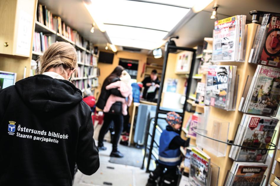 Välkommen till Biblioteksbussen! Det här är turlistan som visar vilka turer, orter, hållplatser, datum och tider som biblioteksbussen besöker i Östersunds kommun 2019.