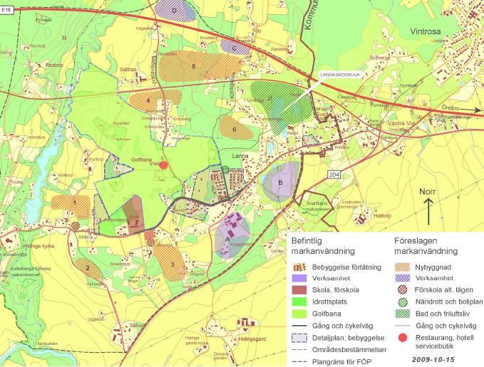 Markägoförhållanden Marken är till största delen i kommunens ägo. Berörda delar inom planområdet ägs av kommunens fastighetsbolag Lekebergs Bostäder AB.