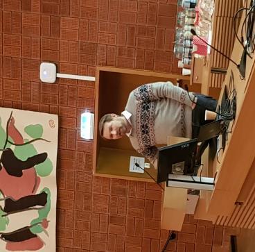 Anita berättade att Hjärt-Lung tillhandahåller anpassade program för sina medlemmar i syfte att de trots hjärt-lungsjukdom skall ha en god livskvalitet.